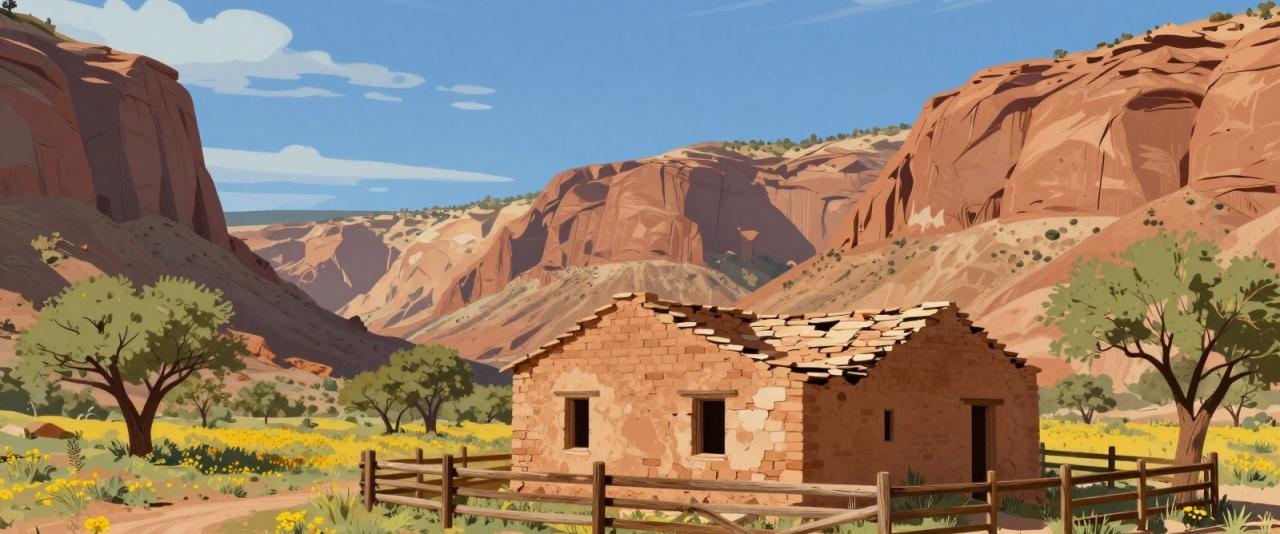 Illustrative header image for Ghost Towns of Southern Utah