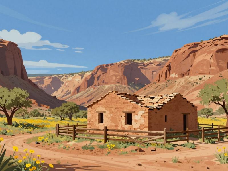 Illustrative header image for Ghost Towns of Southern Utah