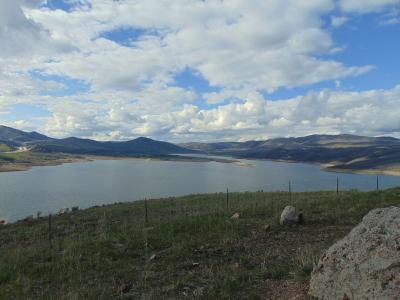 Jordanelle Reservoir in the Wasatch Back