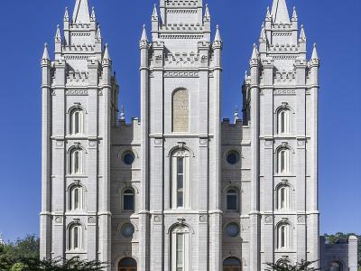 The Salt Lake Temple on Temple Square