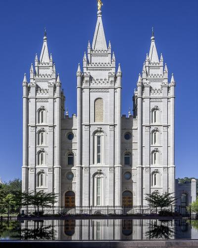 The Salt Lake Temple on Temple Square